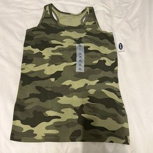 I am selling a camouflage tank top